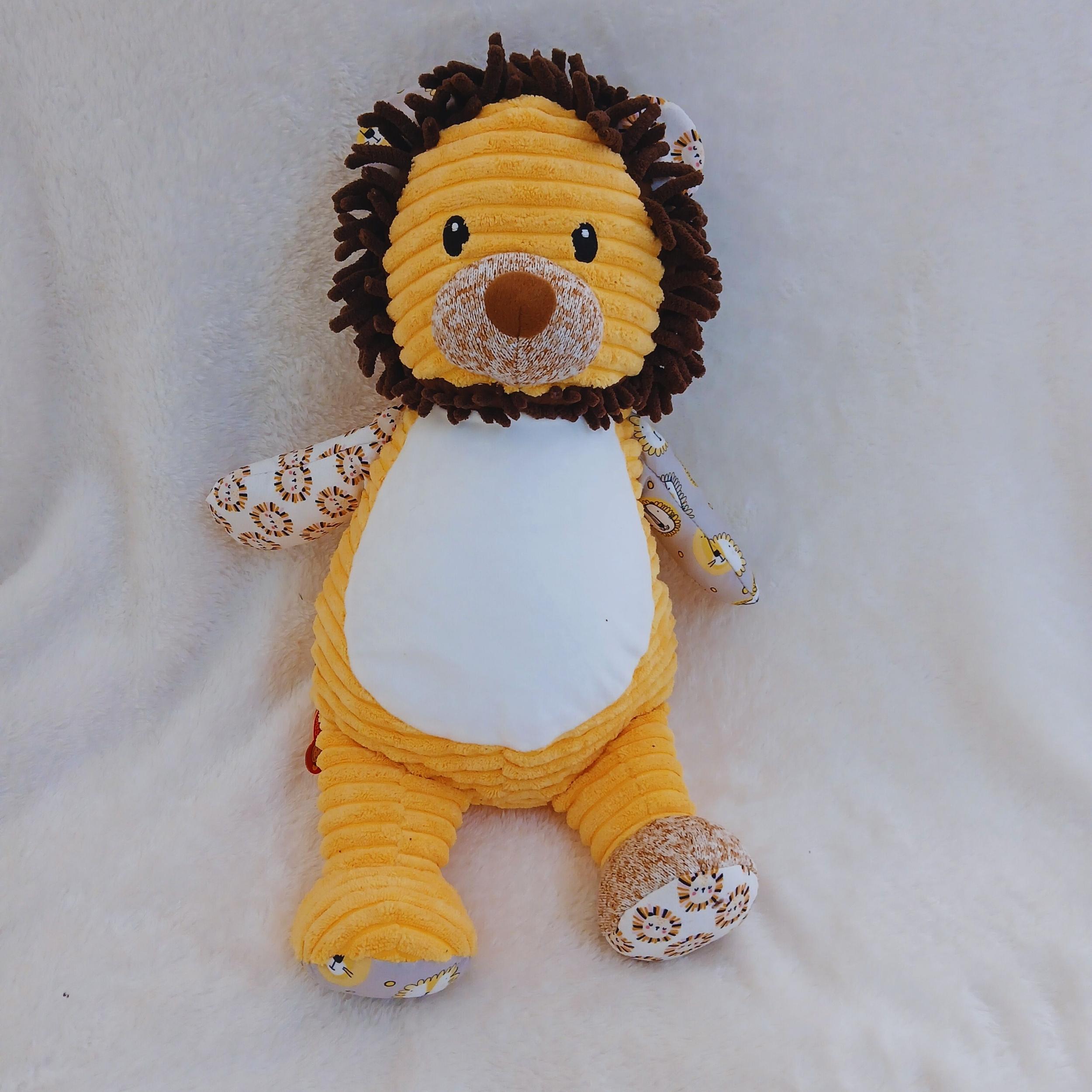 Personalized Stuffed Animal Lion