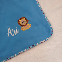 Load image into Gallery viewer, KDL_Border_Fleece_Blankie_Ari