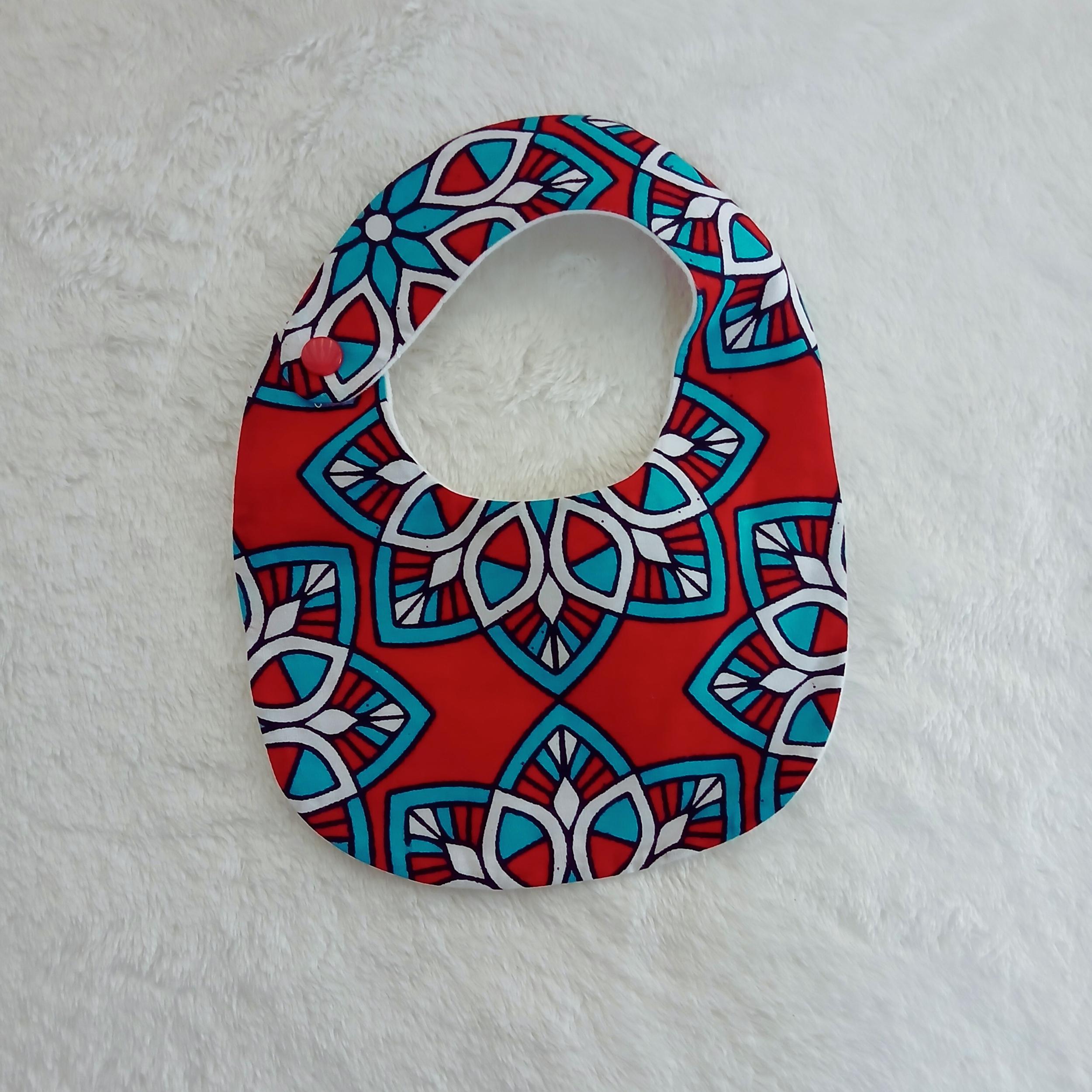 Ready to Gift Khanga Love Bibs Set Maua