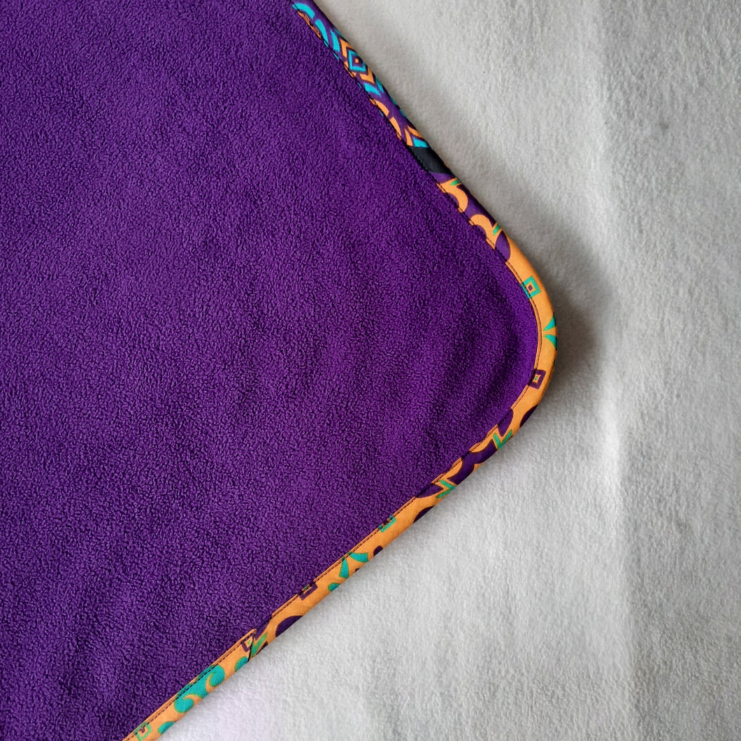 Chemutai Border Fleece Blanket