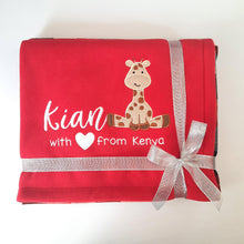 Load image into Gallery viewer, Kian Maasai Fleece Baby & Kids Blankie