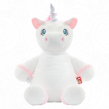 Load image into Gallery viewer, Lola Snuggle Buddy White Unicorn