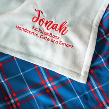 Load image into Gallery viewer, Jonah Maasai Fleece Baby & Kids Blankie