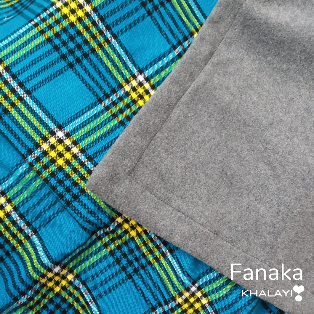 Fanaka Maasai Fleece Blanket