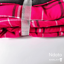Load image into Gallery viewer, Ndoto Maasai Fleece Blanket