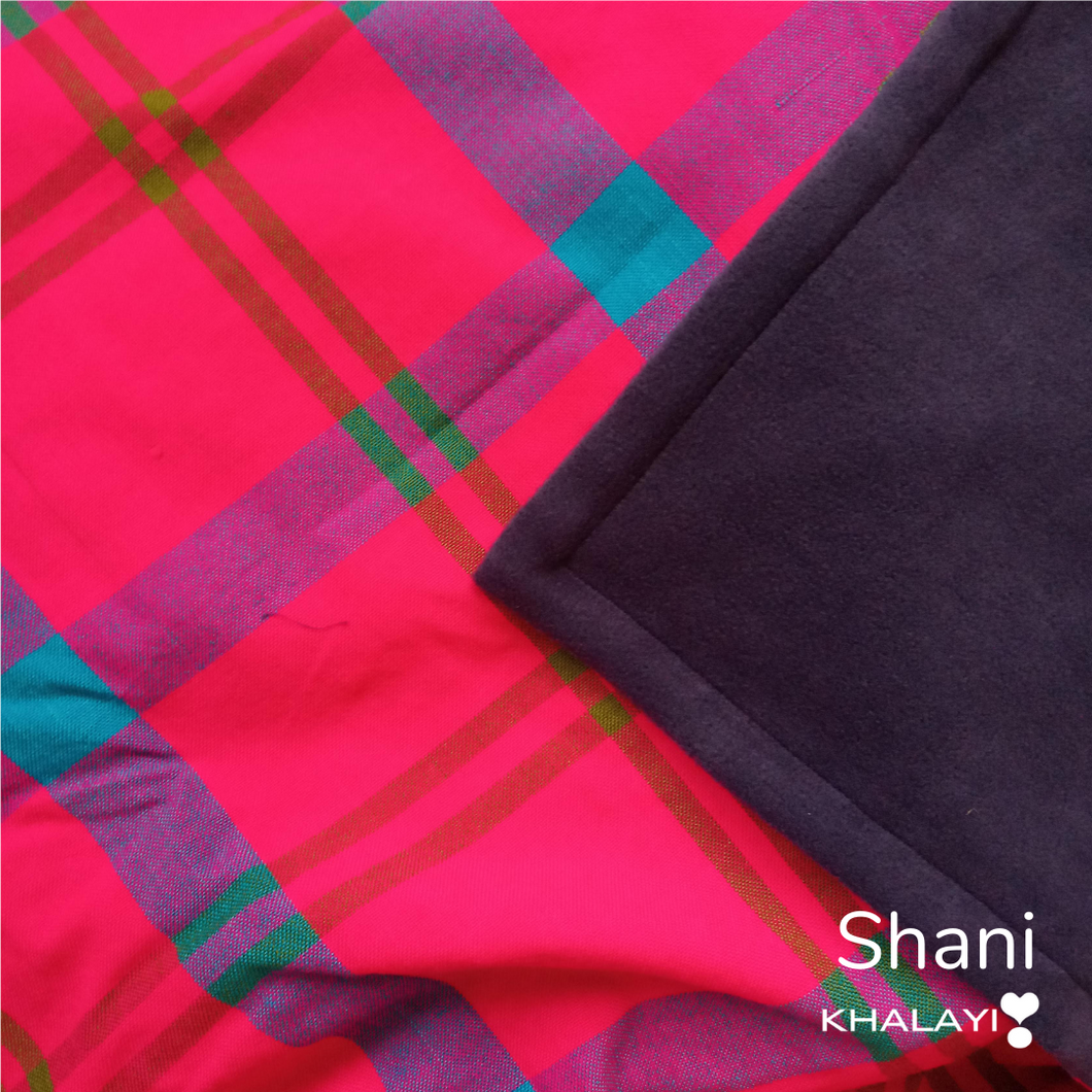 Shani Maasai Fleece Blanket