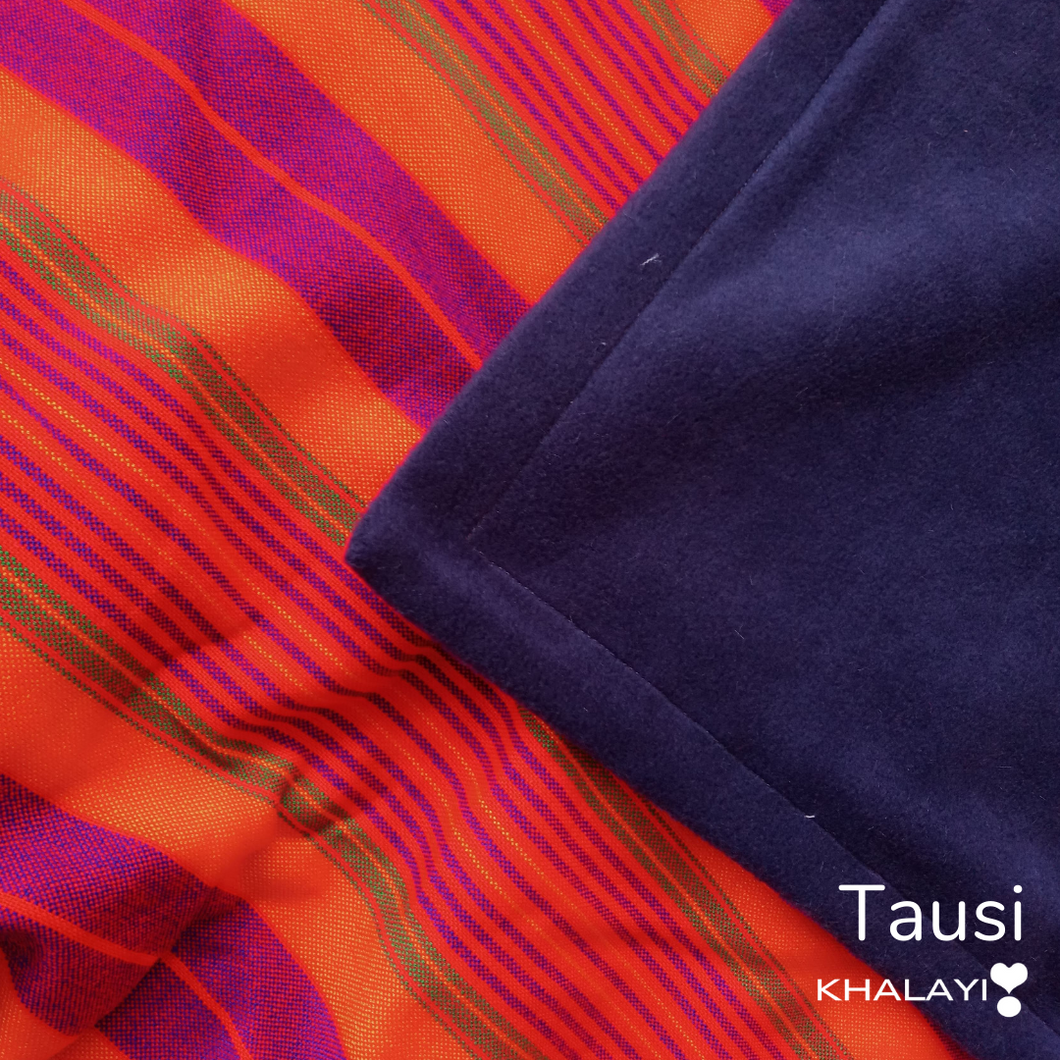 Tausi Maasai Fleece Blanket