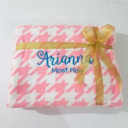Arianna Printed Fleece Blankie