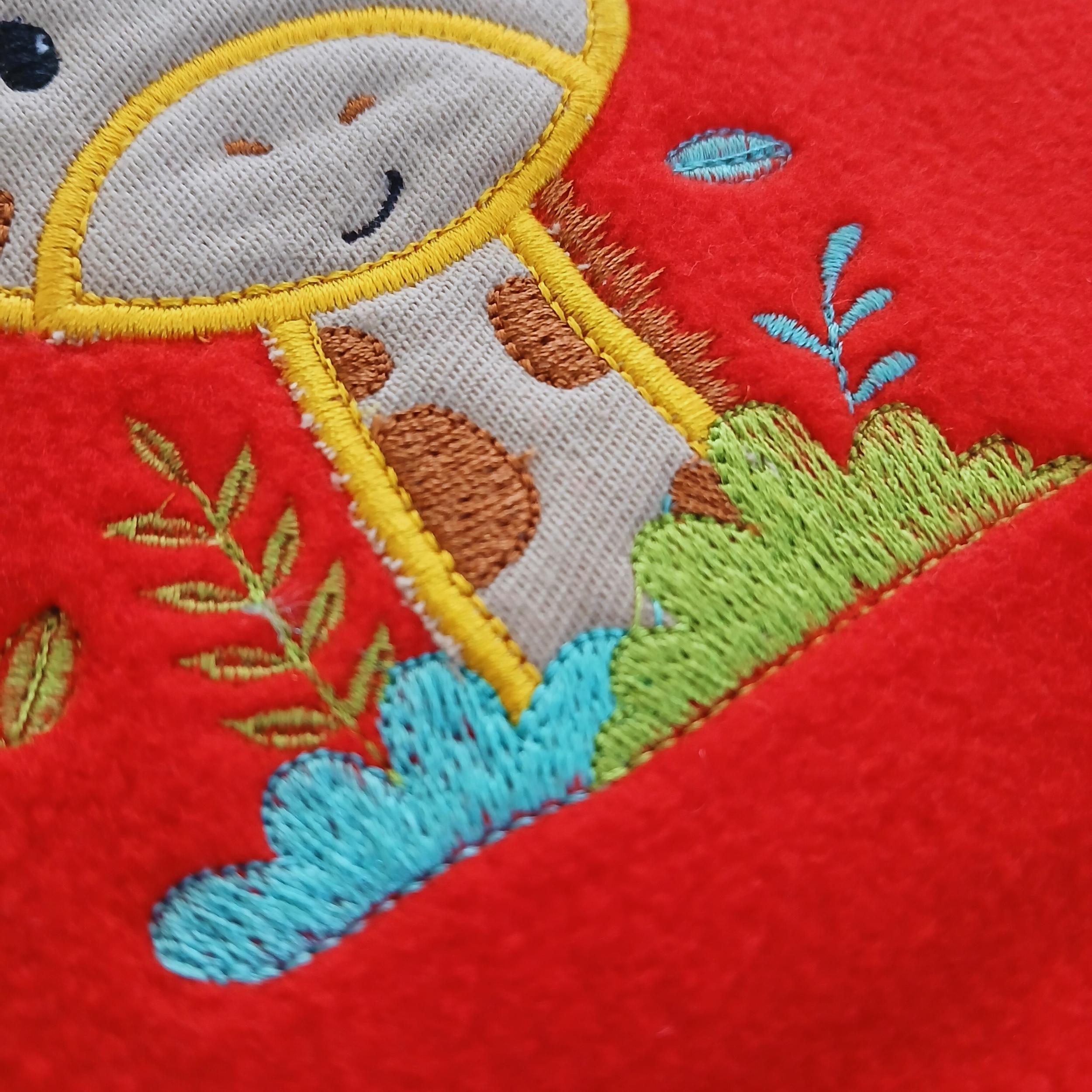 Ready to Gift Baby &amp; Kids Blankie "Stand Tall" Happy Giraffe