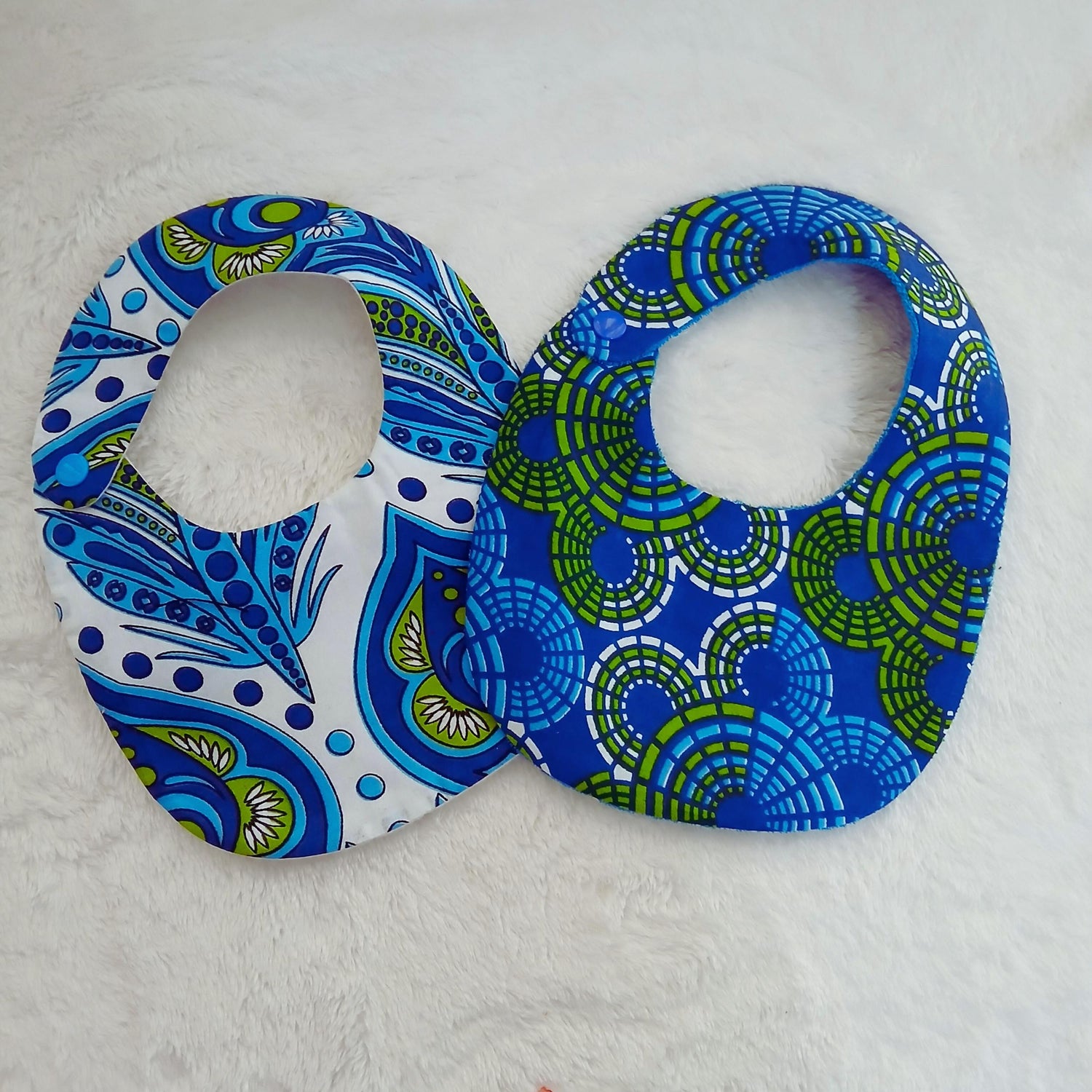 Ready to Gift Khanga Love Bibs Set Tulivu