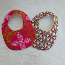 Load image into Gallery viewer, Ready to Gift Khanga Love Bibs Set Yasmini
