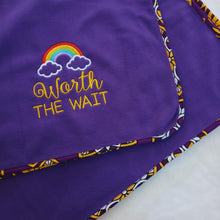Load image into Gallery viewer, Ready_to_Gift_Blankie_Rainbow_Worth_the_Wait

