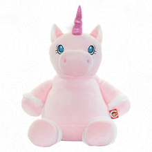 Load image into Gallery viewer, Nuri Snuggle Buddy Pink Unicorn
