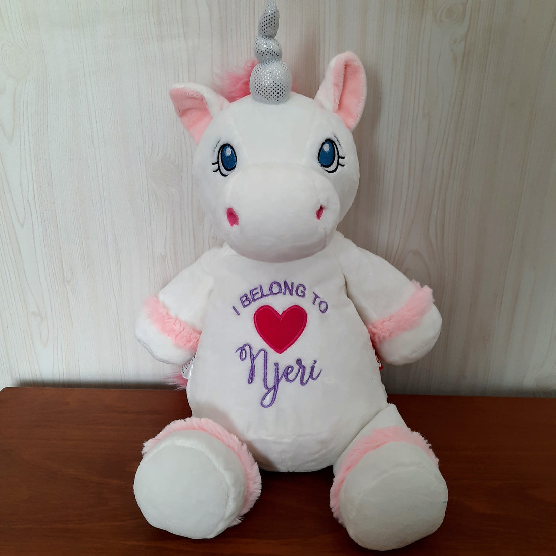 Lola Snuggle Buddy White Unicorn