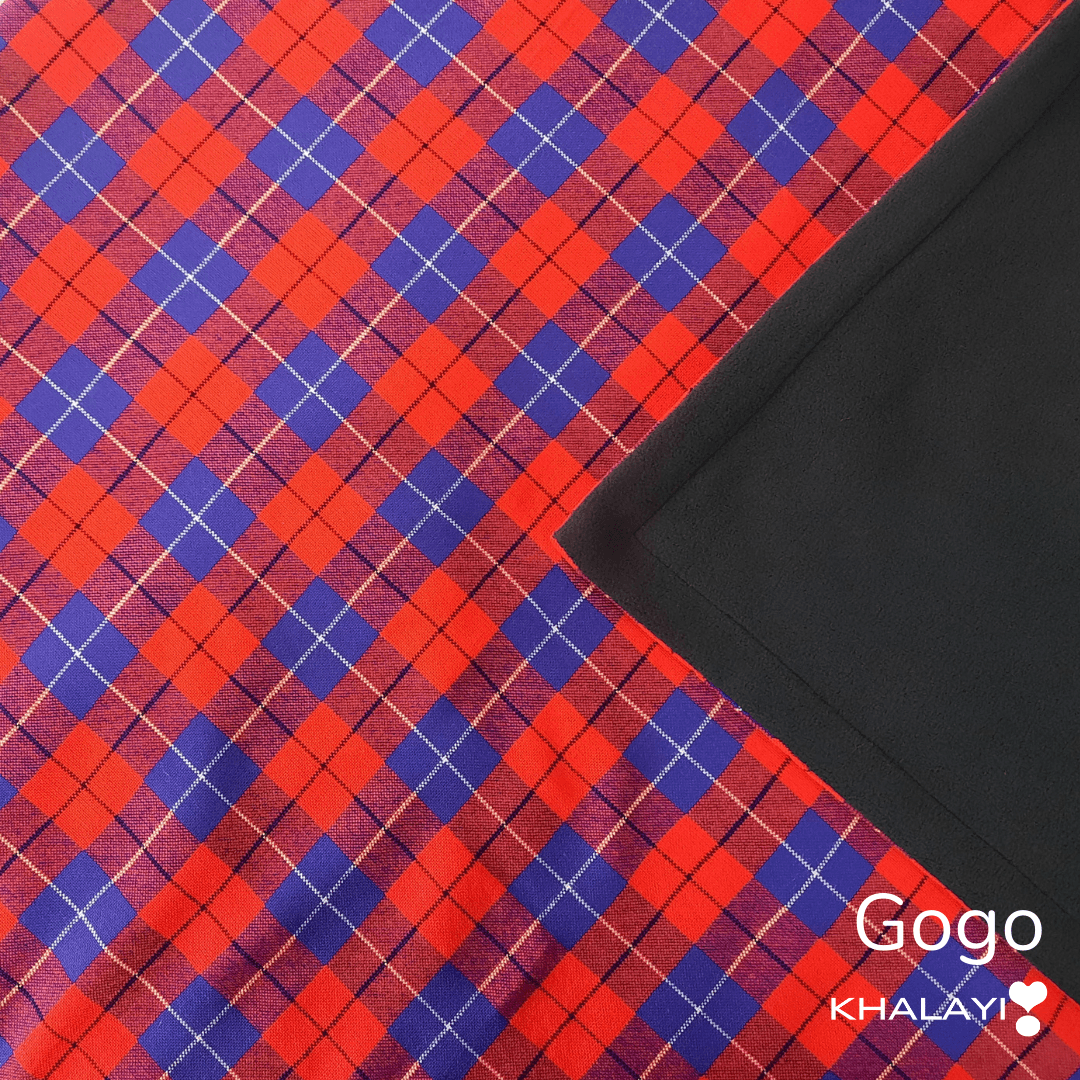 Gogo Maasai Fleece Blanket