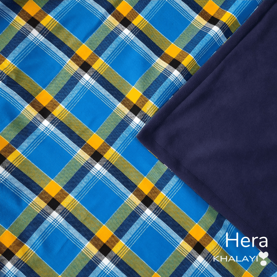 Hera Maasai Fleece Blanket