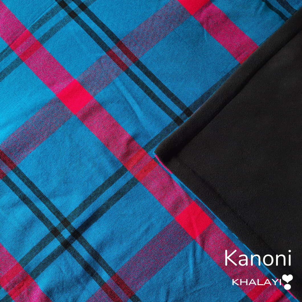 Kanoni Maasai Fleece Blanket
