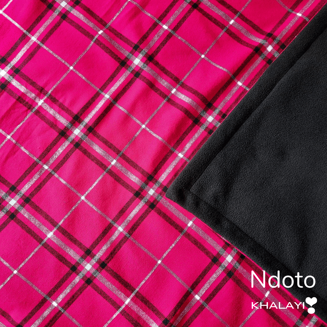 Ndoto Maasai Fleece Blanket