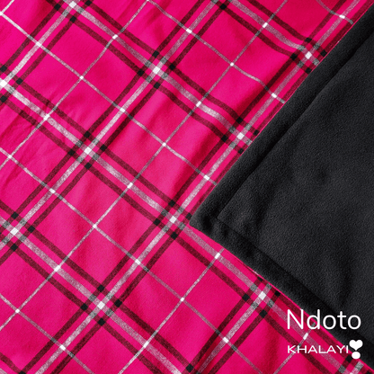 Ndoto Maasai Fleece Blanket