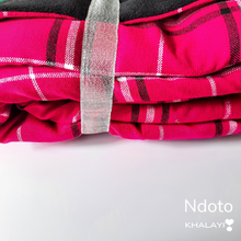 Load image into Gallery viewer, Ndoto Maasai Fleece Blanket
