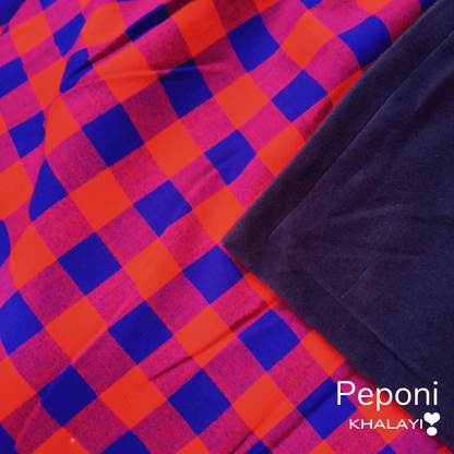 Peponi Maasai Fleece Blanket