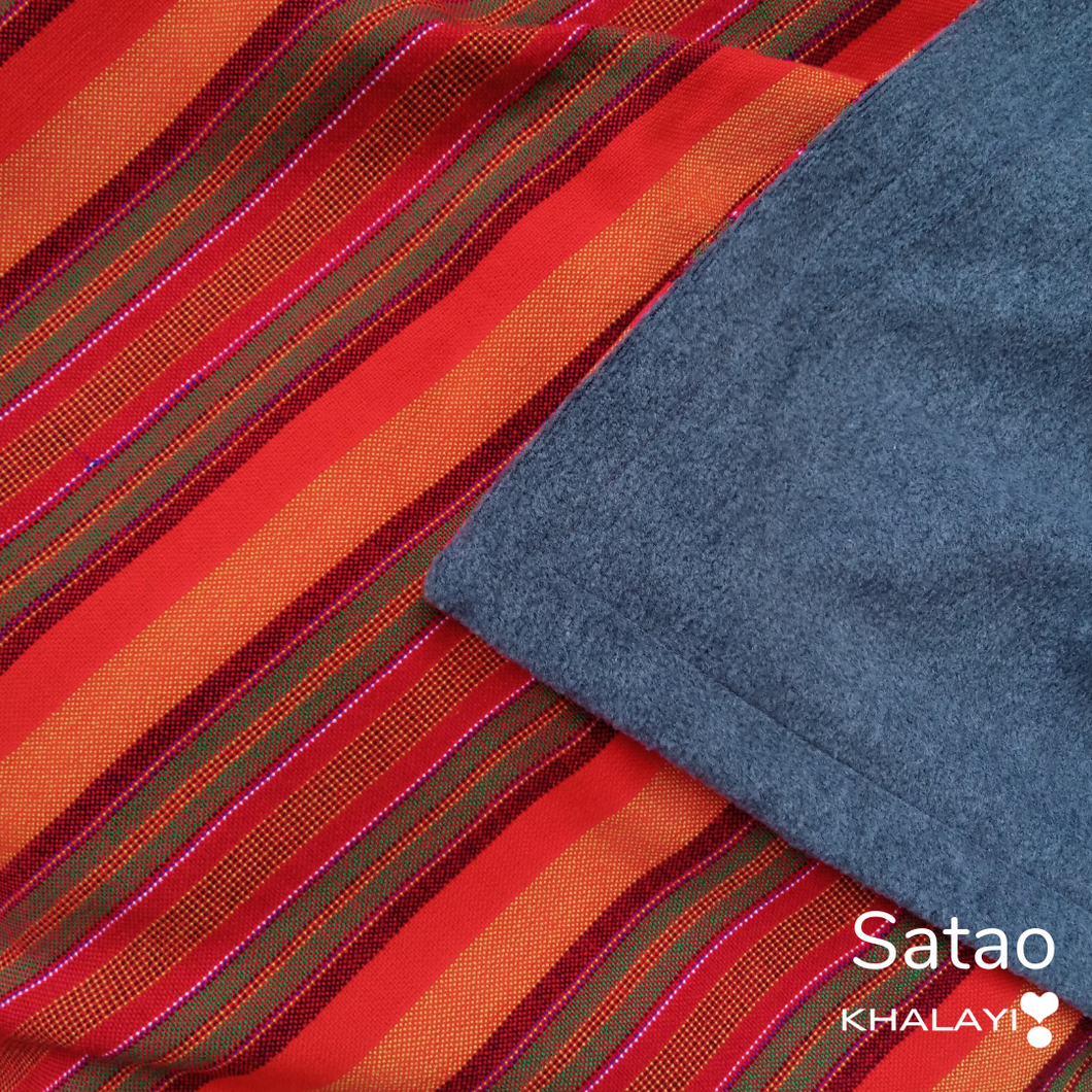 Satao Maasai Fleece Blanket