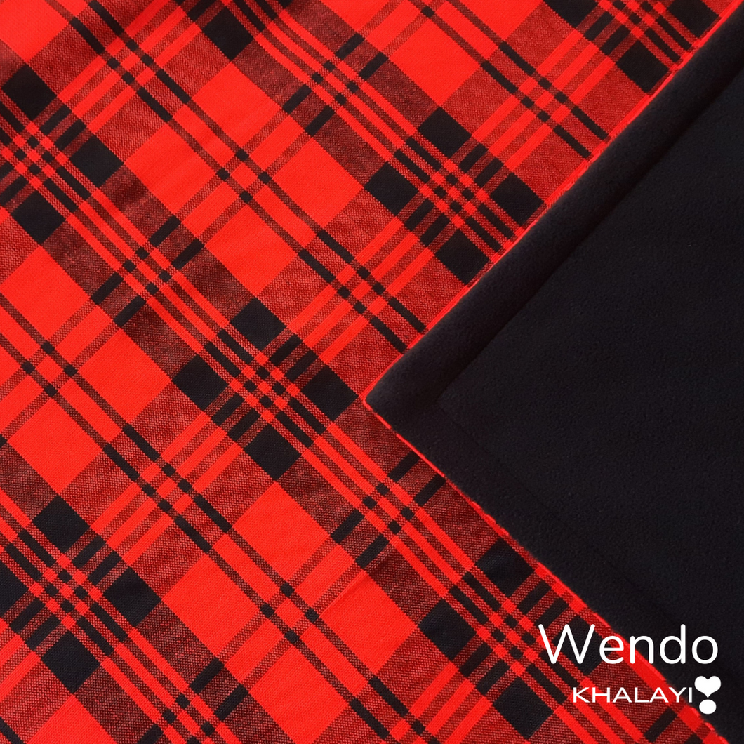 Wendo Maasai Fleece Blanket