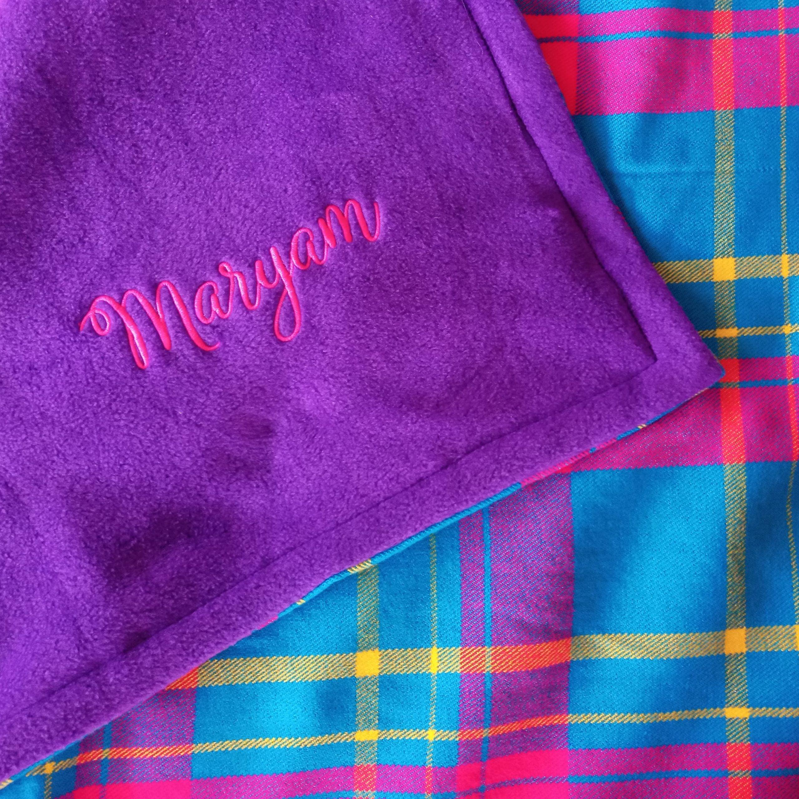 Maryam Maasai Fleece Blankie | www.khalayidesign.com – Khalayi Design ...