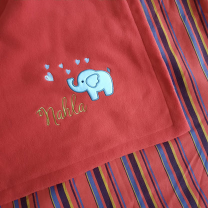 Nahla Kikoy Fleece Blankie