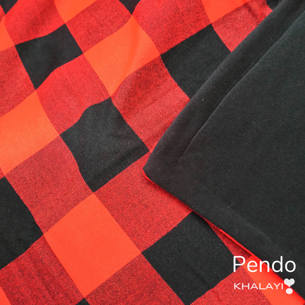 Pendo Maasai Fleece Blanket