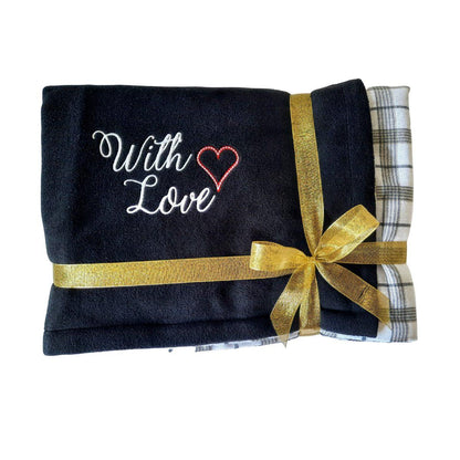 Tulia Maasai Fleece Blanket